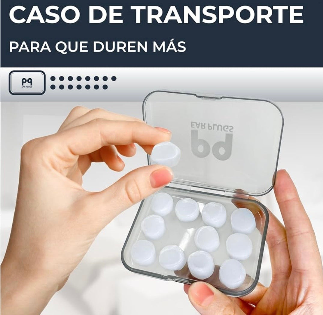 ✨ Tapones de Cera Silicona para oídos PQ