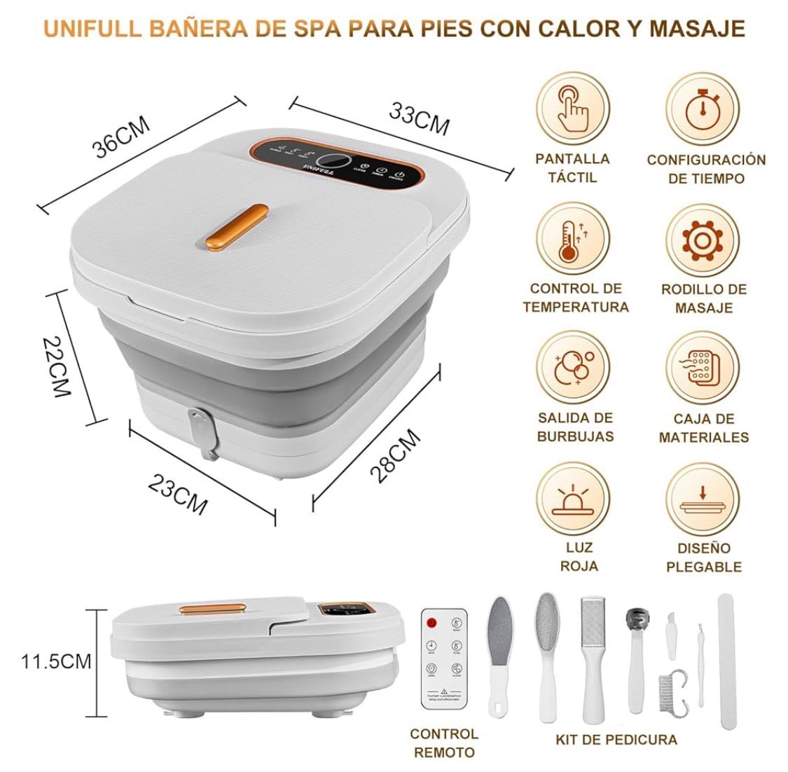 ✨Spa para Pies Eléctrico