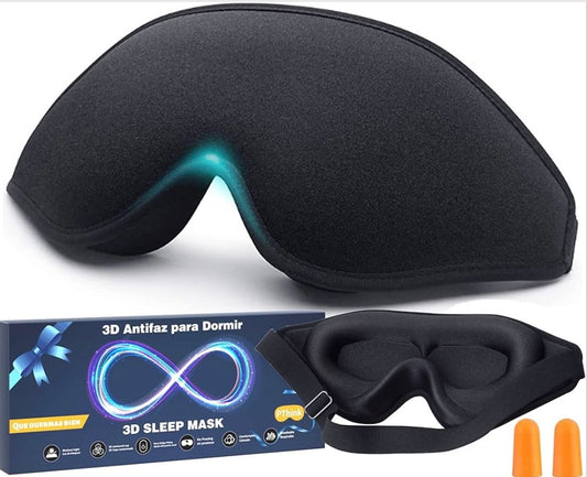 ✨ Antifaz para Dormir 3D Contorneado