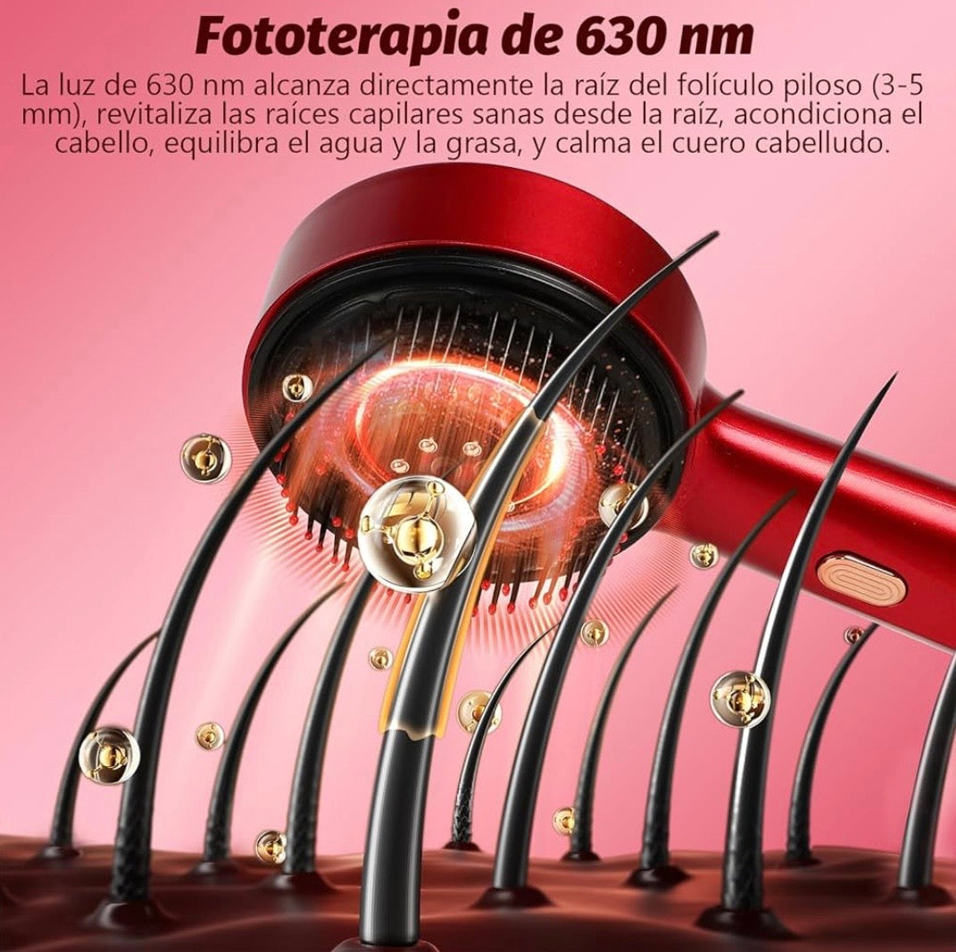 🧠 Masajeador Eléctrico de Cuero Cabelludo IPX7
