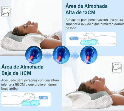 🛏️ Almohada Cervical Ortopédica Ergonómica