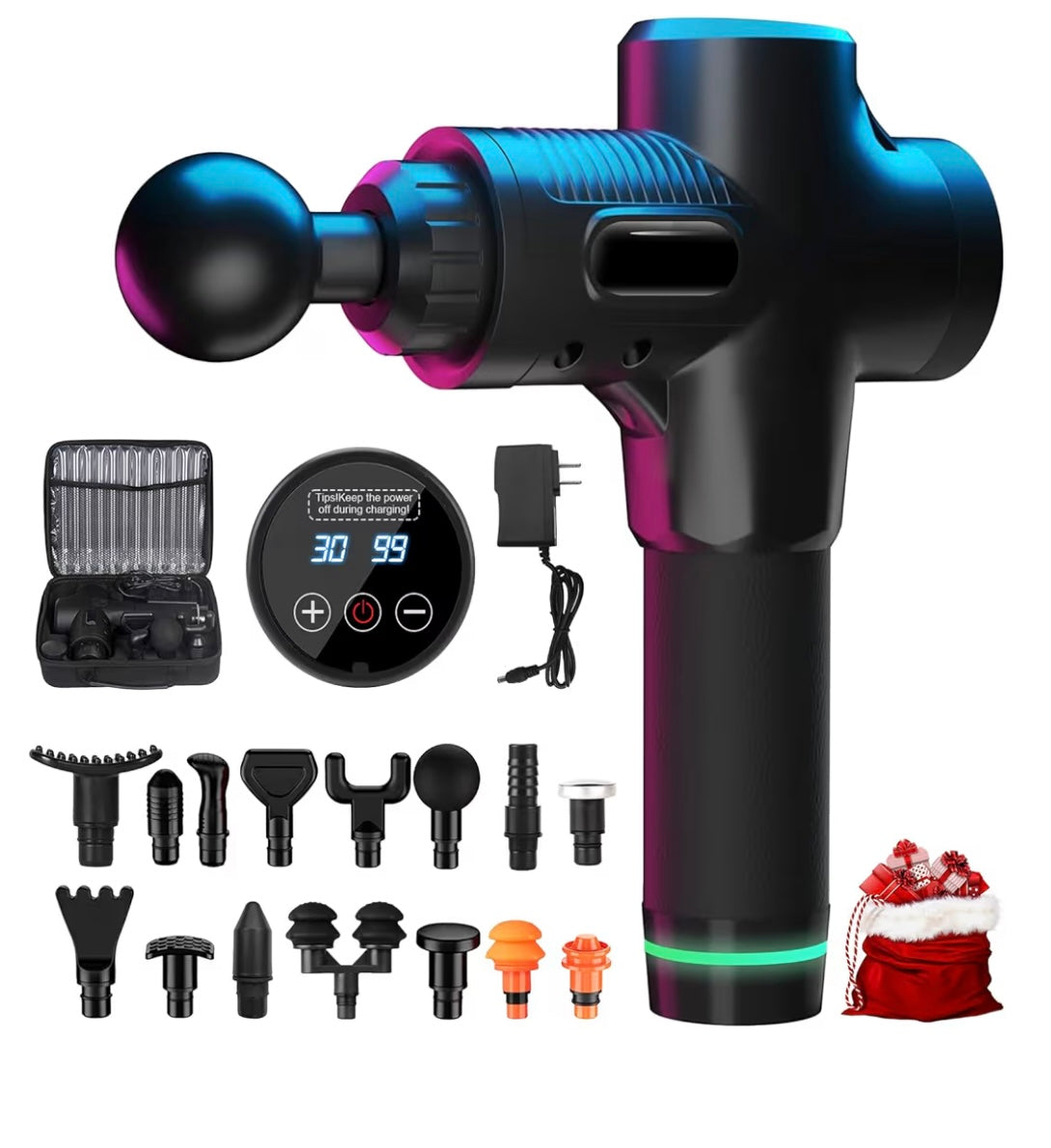 🔫 MusclePro X – Pistola de Masaje Profesional