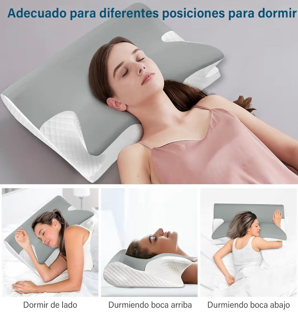 🛏️ Almohada Cervical Ortopédica Ergonómica