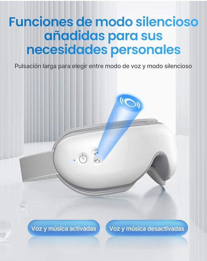 💆🏻‍♂️ RENPHO Masajeador de Ojos- Bluetooth