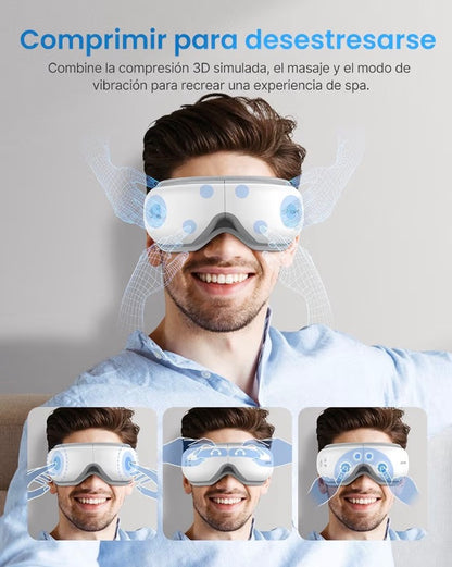 💆🏻‍♂️ RENPHO Masajeador de Ojos- Bluetooth
